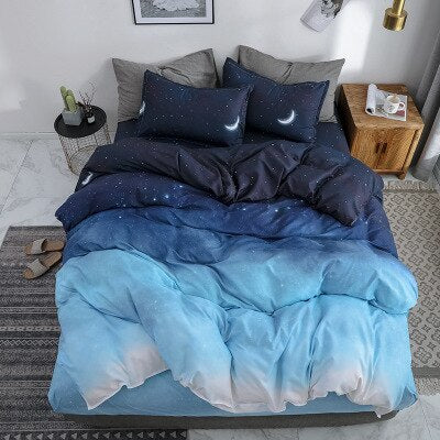 3/4 king queen size textiles home bedding Nordic style bedding sheets pillowcases bedding covers men and women bedding