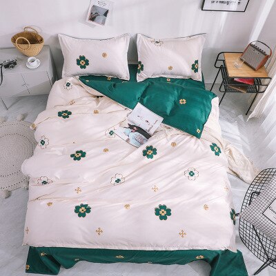 3/4 king queen size textiles home bedding Nordic style bedding sheets pillowcases bedding covers men and women bedding