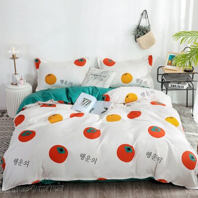 3/4 king queen size textiles home bedding Nordic style bedding sheets pillowcases bedding covers men and women bedding