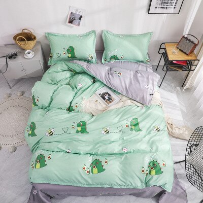 3/4 king queen size textiles home bedding Nordic style bedding sheets pillowcases bedding covers men and women bedding
