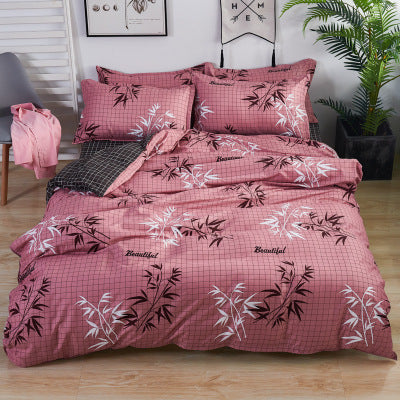 3/4 king queen size textiles home bedding Nordic style bedding sheets pillowcases bedding covers men and women bedding