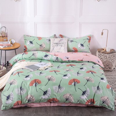 3/4 king queen size textiles home bedding Nordic style bedding sheets pillowcases bedding covers men and women bedding