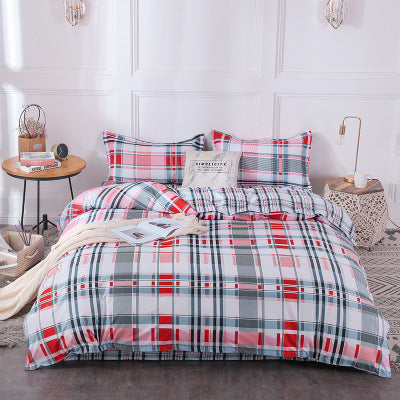 3/4 king queen size textiles home bedding Nordic style bedding sheets pillowcases bedding covers men and women bedding