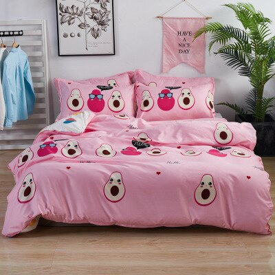 3/4 king queen size textiles home bedding Nordic style bedding sheets pillowcases bedding covers men and women bedding