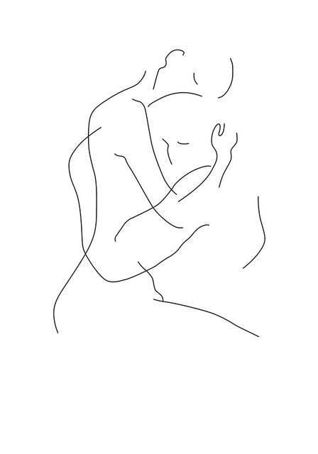 Abstract Lady Line Drawing Picture Home Decor Nordic Canvas Painting Wall Art Figure Body Hand Posters and Print for Living Room