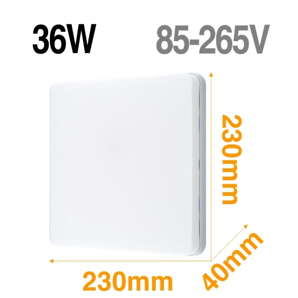 LED Panel Lamp LED Ceiling Light 48W 36W 24W 18W 13W 9W 6W Down Light Surface Mounted AC 85-265V Modern Lamp For Home Lighting