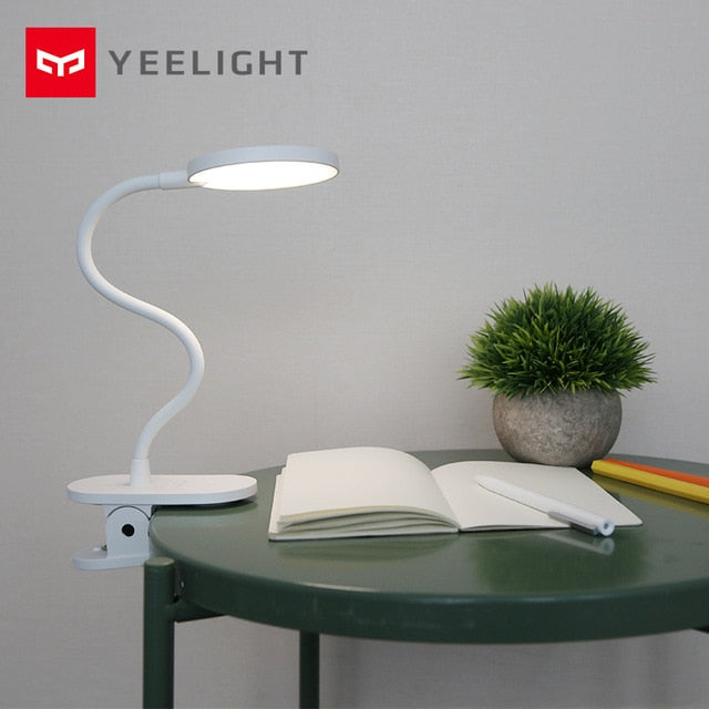 Yeelight LED Desk Lamp Clip-On Night Light USB Rechargeable 5W 360 Degrees Adjustable Dimming Reading Lamp For Bedroom