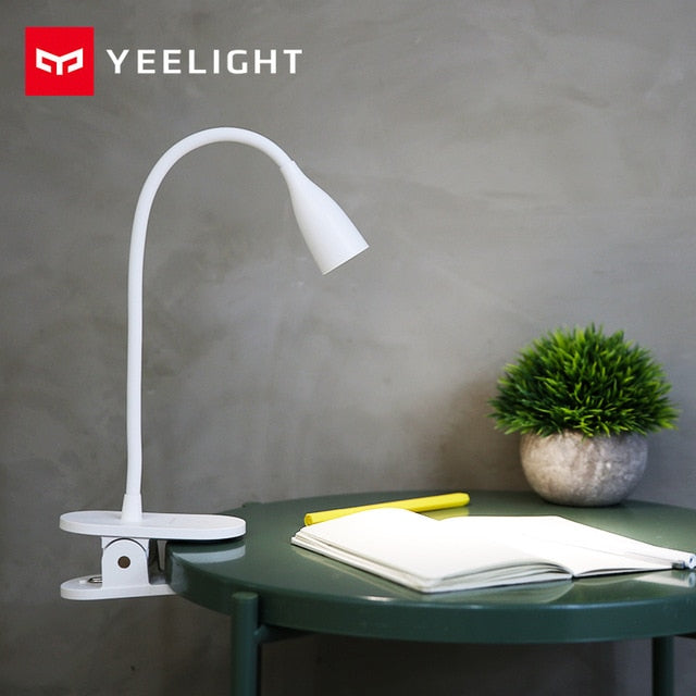 Yeelight LED Desk Lamp Clip-On Night Light USB Rechargeable 5W 360 Degrees Adjustable Dimming Reading Lamp For Bedroom