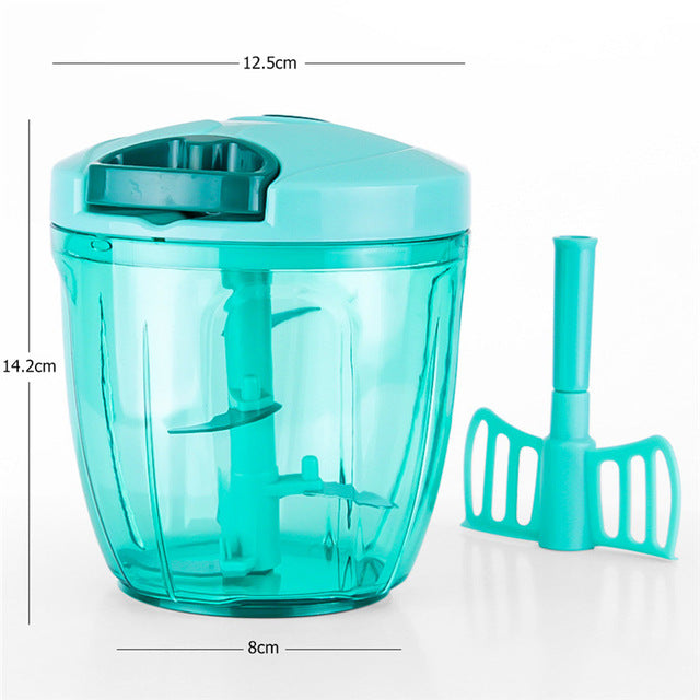 Picadora Manual de frutas y verduras, picadora Manual, picadora Manual de alimentos, molinillo para nueces y cebolla, picadora, trituradora, accesorios de cocina multifunción