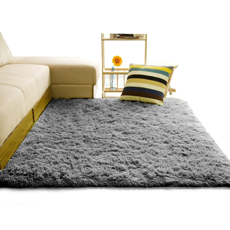 Shaggy Carpet For Living Room Home Warm Plush Floor Rugs
