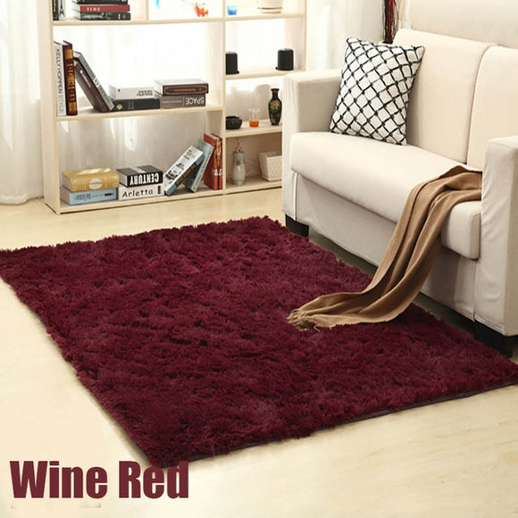 Shaggy Carpet For Living Room Home Warm Plush Floor Rugs