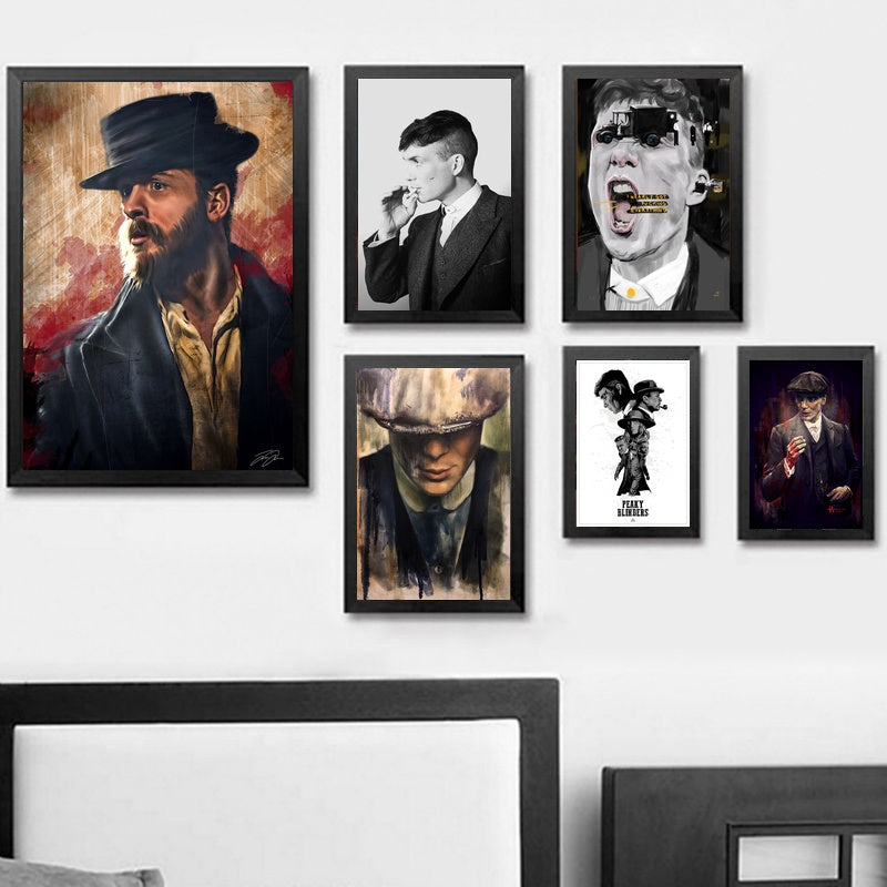 Peaky Blinders Movie TV Wall Art Wall Decor Silk Prints Art Poster