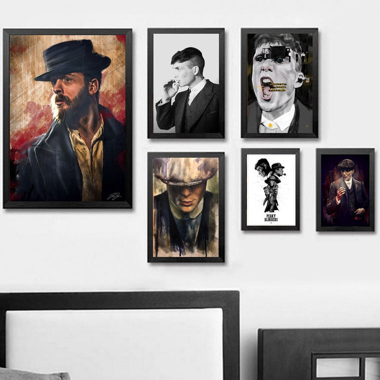 Peaky Blinders Movie TV Wall Art Wall Decor Silk Prints Art Poster