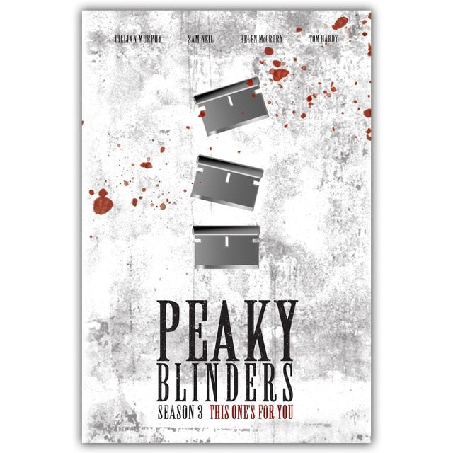 Peaky Blinders Movie TV Wall Art Wall Decor Silk Prints Art Poster