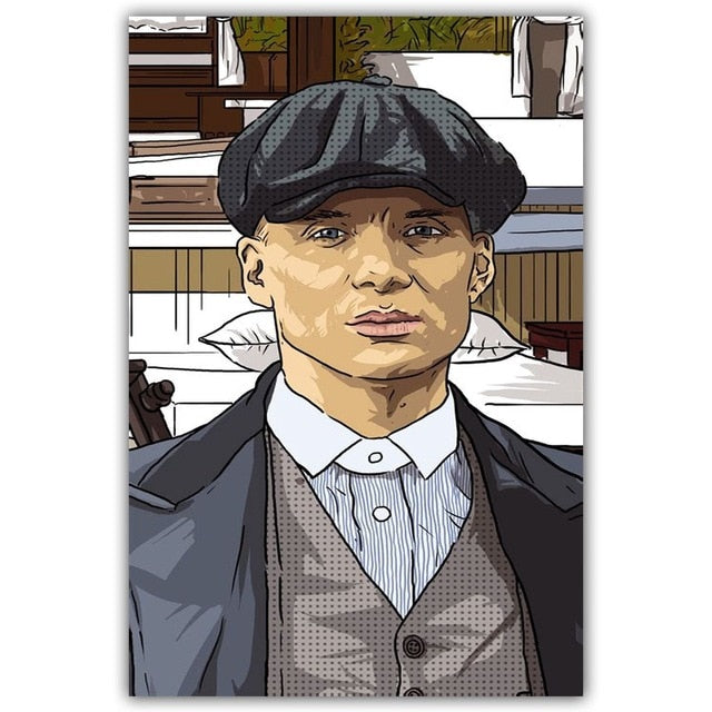 Peaky Blinders Movie TV Wall Art Wall Decor Silk Prints Art Poster