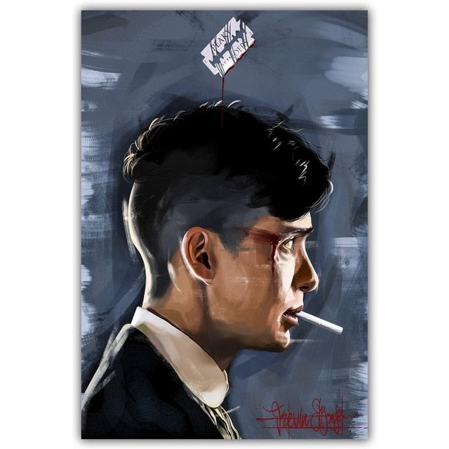 Peaky Blinders Movie TV Wall Art Wall Decor Silk Prints Art Poster