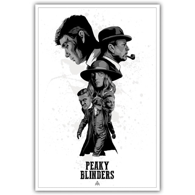 Peaky Blinders Movie TV Wall Art Wall Decor Silk Prints Art Poster