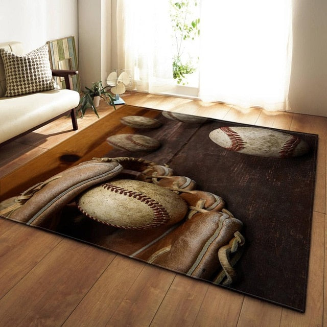 Nordic Carpets Soft Flannel 3D Printed Area Rugs Parlor Galaxy Space