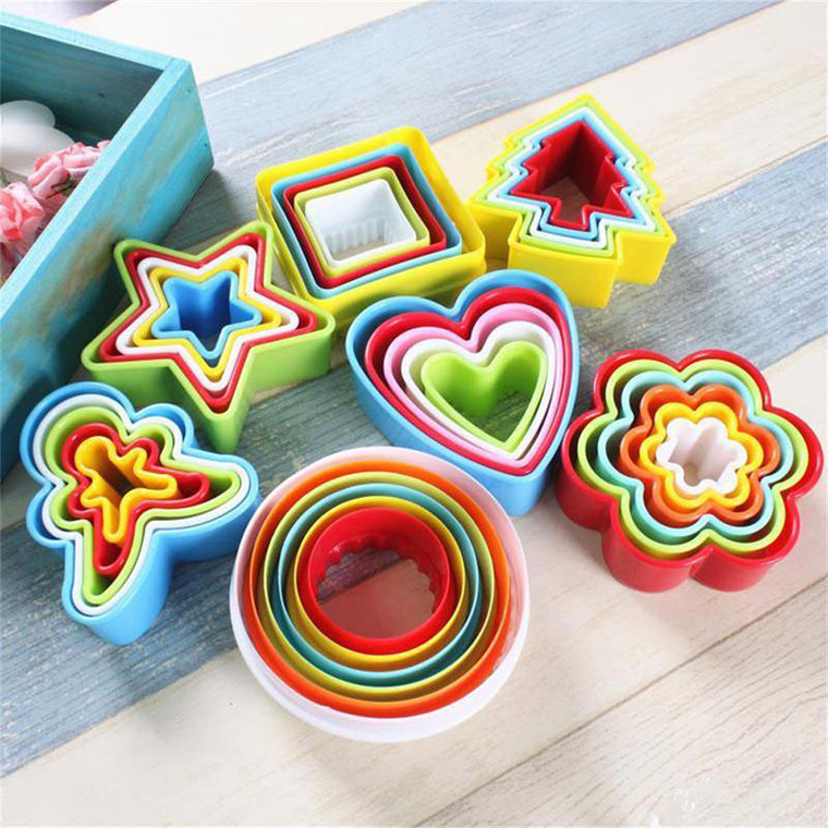 5pcs/6pcs/Set  Cookie Cutter Cake Mold Biscuit Fondant