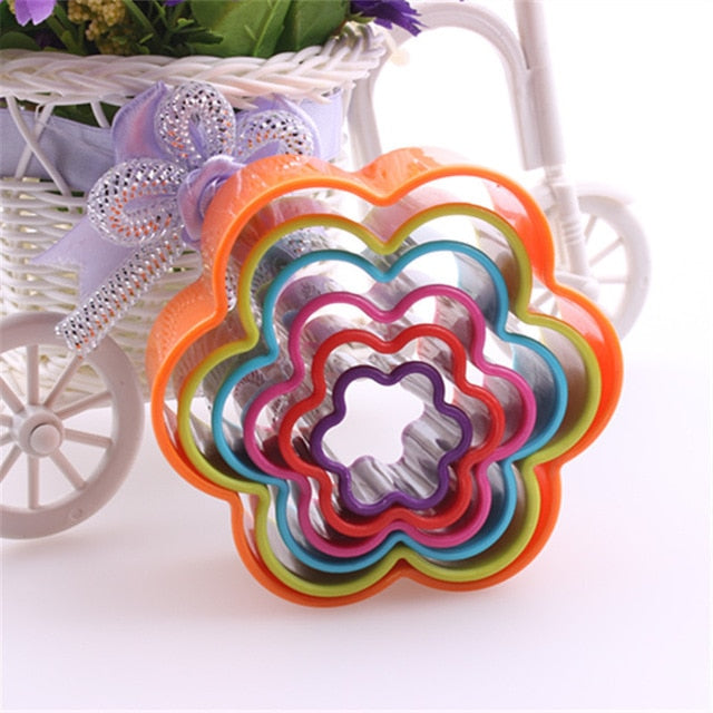 5pcs/6pcs/Set  Cookie Cutter Cake Mold Biscuit Fondant
