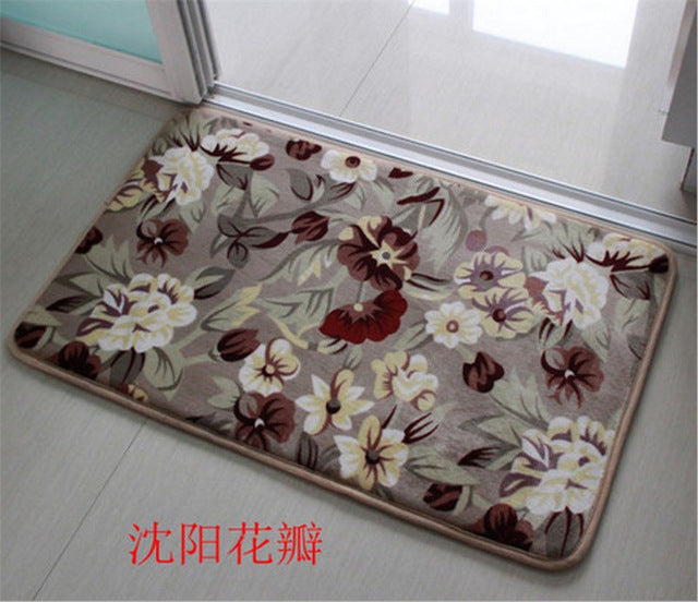 Soft Bath Mat Set Water Absorption Bathroom Carpet Rug