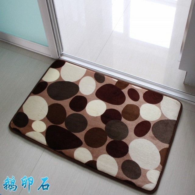 Soft Bath Mat Set Water Absorption Bathroom Carpet Rug