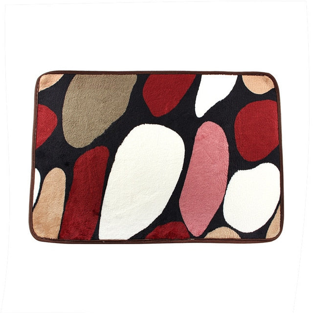 Soft Bath Mat Set Water Absorption Bathroom Carpet Rug